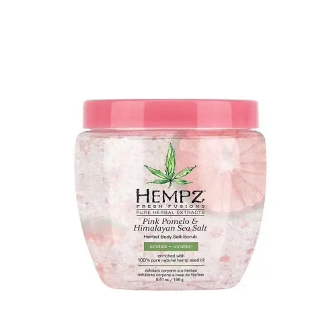 Скраб для тела Pink Pomelo&Himalayan Sea Salt Herbal Body Scrub, 198гр
