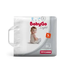Трусики BabyGo ультратонкие 4 (9-14) 44 шт.