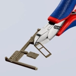 Кусачки боковые для электроники 115 мм Knipex 77 22 115 SB