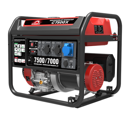 Бензиновый генератор SUNREKA G7500X