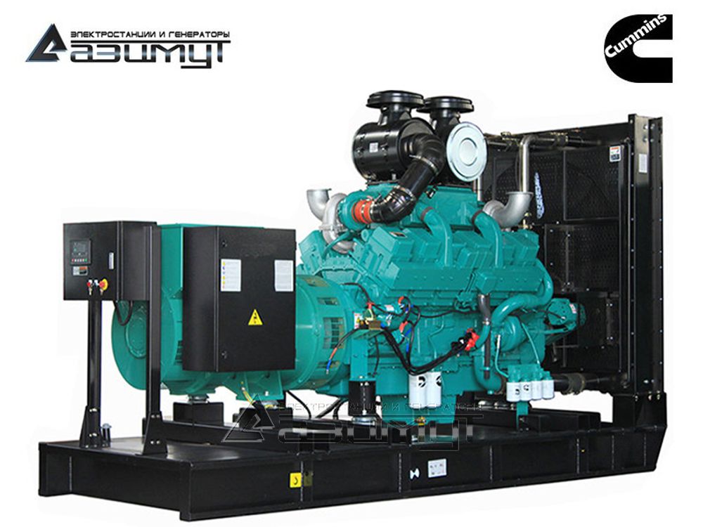 Дизельный генератор Азимут АД-580С-Т400-1РМ15 Cummins