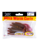 Слаги съедобные искусственные LJ Pro Series ULTRAWORM CURLY 2,0in (05.00)/PA16 9 шт. в упак.