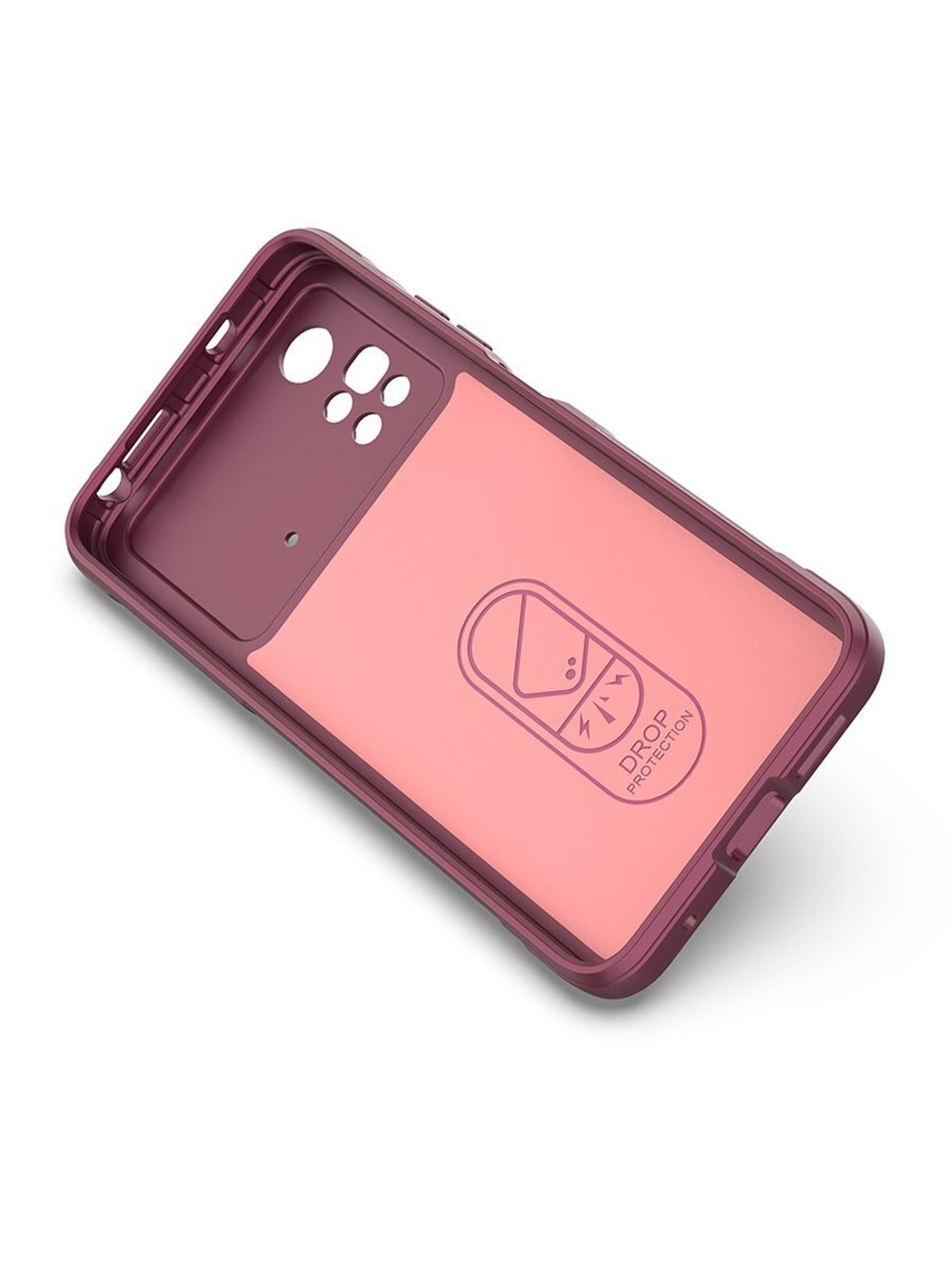 Противоударный чехол Flexible Case для Poco M4 Pro 4G
