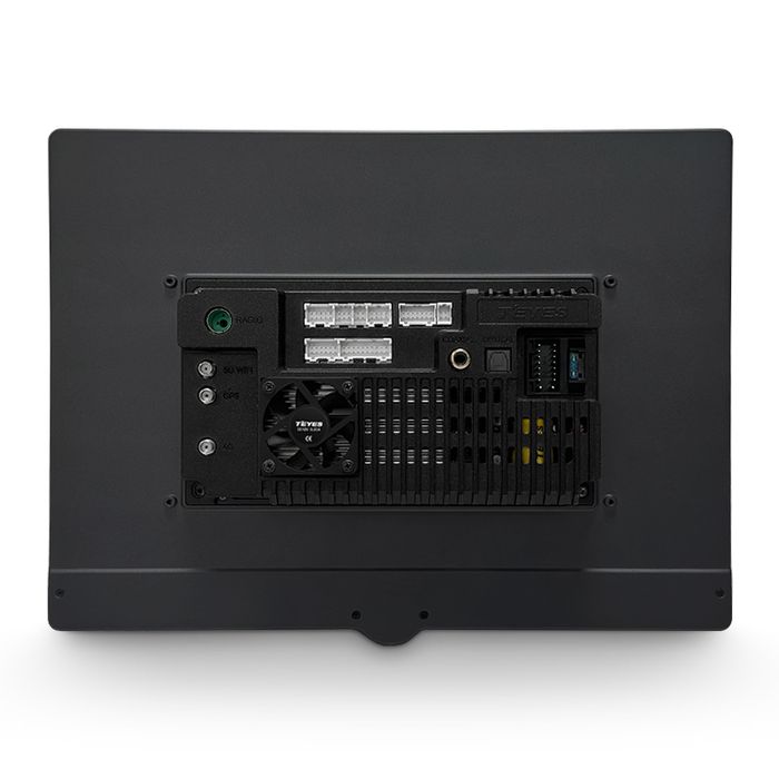 Магнитола с кнопками в рамку 9" или 10" - Teyes CC3-2K монитор 13" QLED+2K на Android 10, Быстрая, CarPlay, 4G SIM-слот