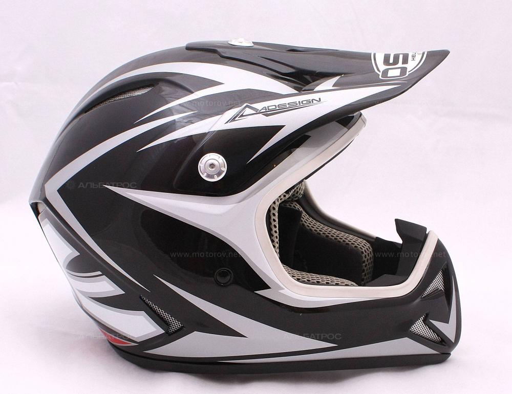 Шлем кроссовый OSBE RAPTOR LINE MET BLACK