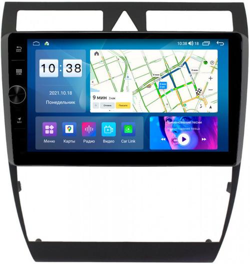 Магнитола для Audi A6 2001-2004 - Parafar PF906LUX1LHDAV на Android 12, Быстрая, CarPlay, 4G SIM-слот