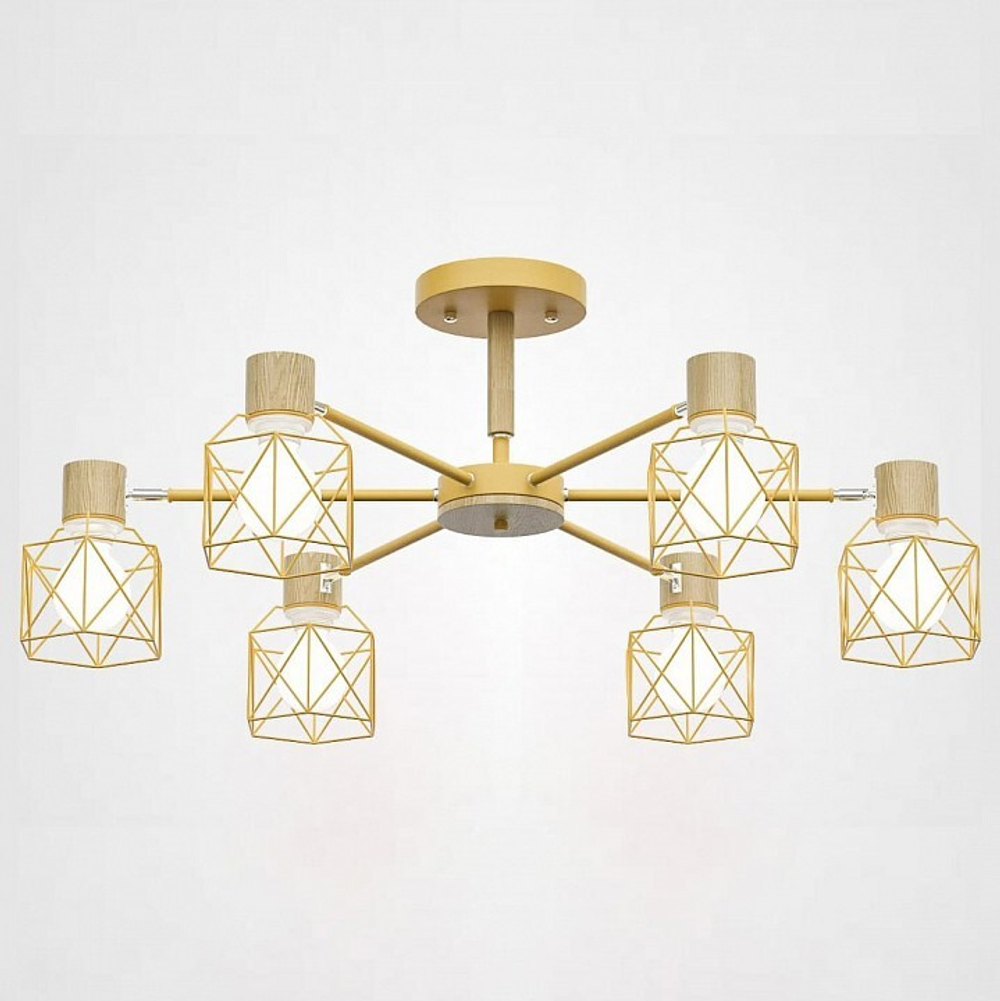 Люстра на штанге Imperiumloft Corf Yellow CORF-B01