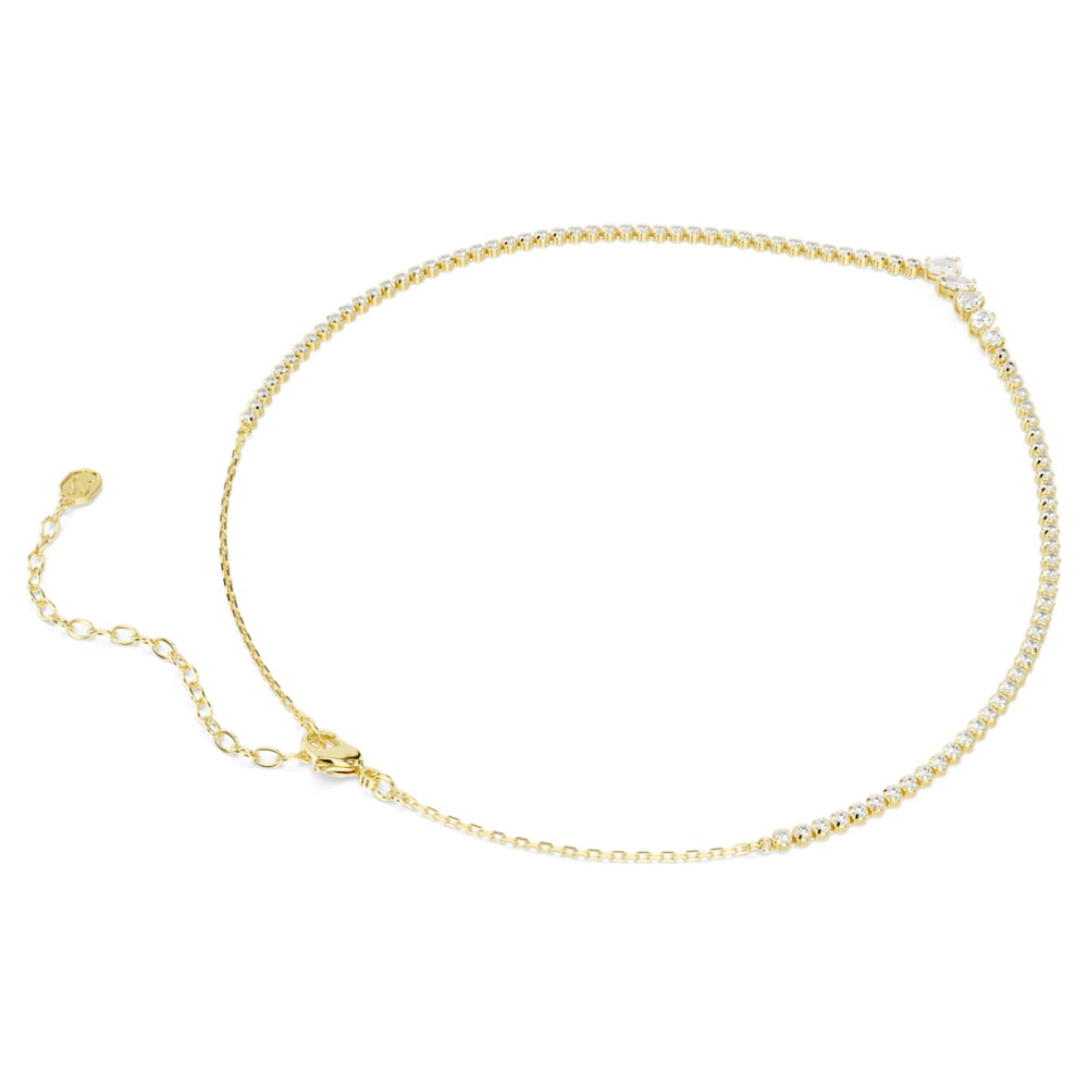 MESMERA:NECKLACE V-SHAPE WHI/GOS