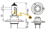BOSCH - 1987302071 h7