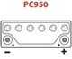 Аккумулятор EnerSys ODYSSEY PC950 ( 12V 34Ah / 12В 34Ач ) - фото 4