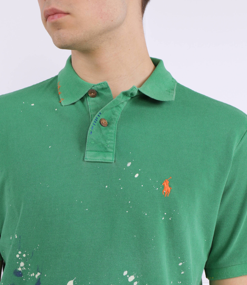 Поло POLO RALPH LAUREN - зеленый(710904454)