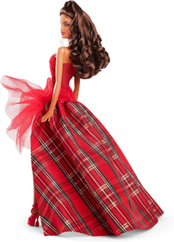 Кукла Barbie 2024 Holiday Шатенка Коллекционная