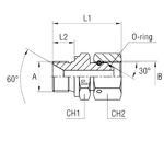 Соединение PFN BSP 1.1/4 - BSP 1.1/4