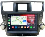 Магнитола для Toyota Highlander 2 2007-2013 XU40 - Canbox 10-1180 Android 10, SIM-слот (кнопки + крутилки)