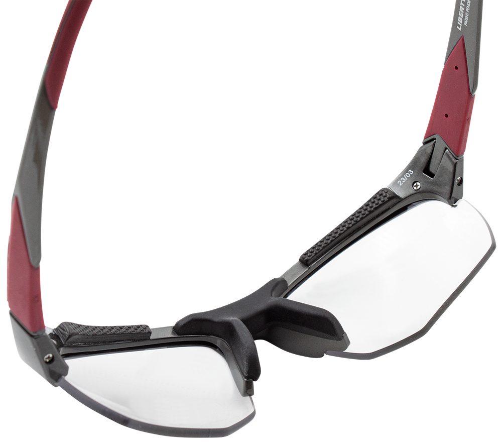 Спортивные очки с диоптриями Rec Specs / Impact / Shiny Gunmetal Red