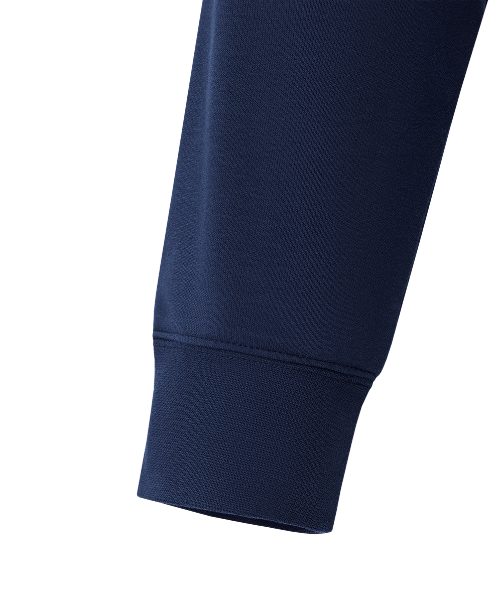 Худи на молнии ESSENTIAL Cotton Zip Hoodie, темно-синий