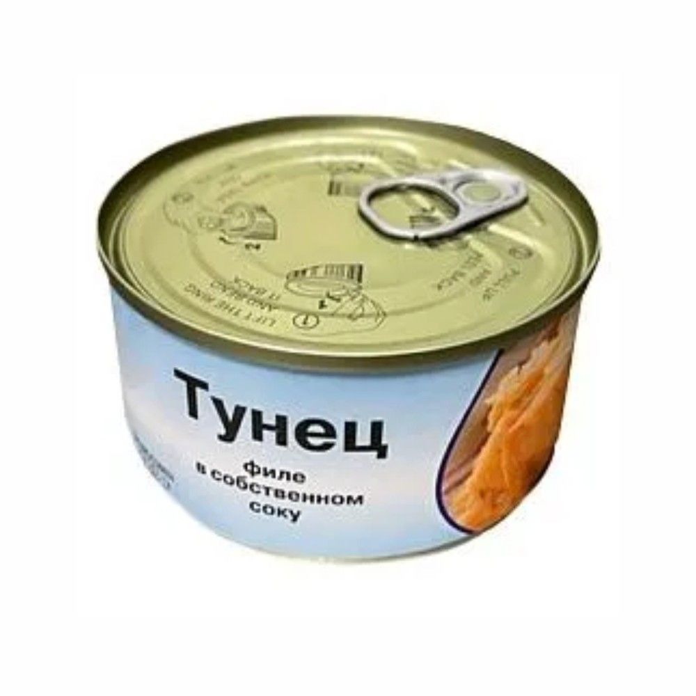 Тунец полосатый филе-ломтики в с/с Today жб.185гр