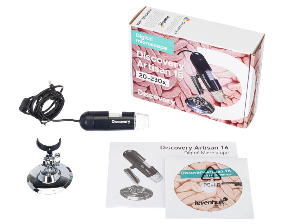 Микроскоп цифровой Levenhuk Discovery Artisan 16