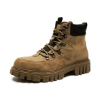 SOBB Work Boots Men"s Mid top Black/Brown