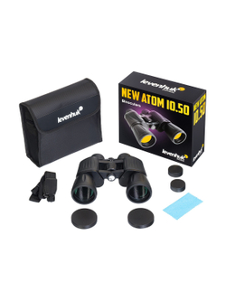 Бинокль Levenhuk New Atom 10x50