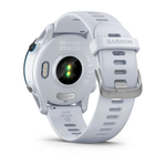Умные часы Garmin Forerunner 255 Music Whitestone с белым ремешком