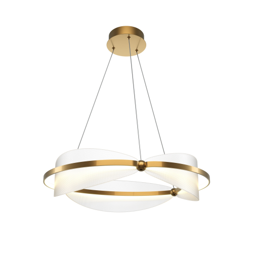 Подвесная светодиодная люстра Maytoni Breeze MOD281PL-L45BS3K