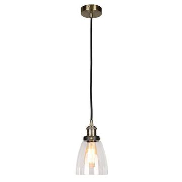 Светильник подвесной OML-90606-01 античная бронза+черный Omnilux Caprice