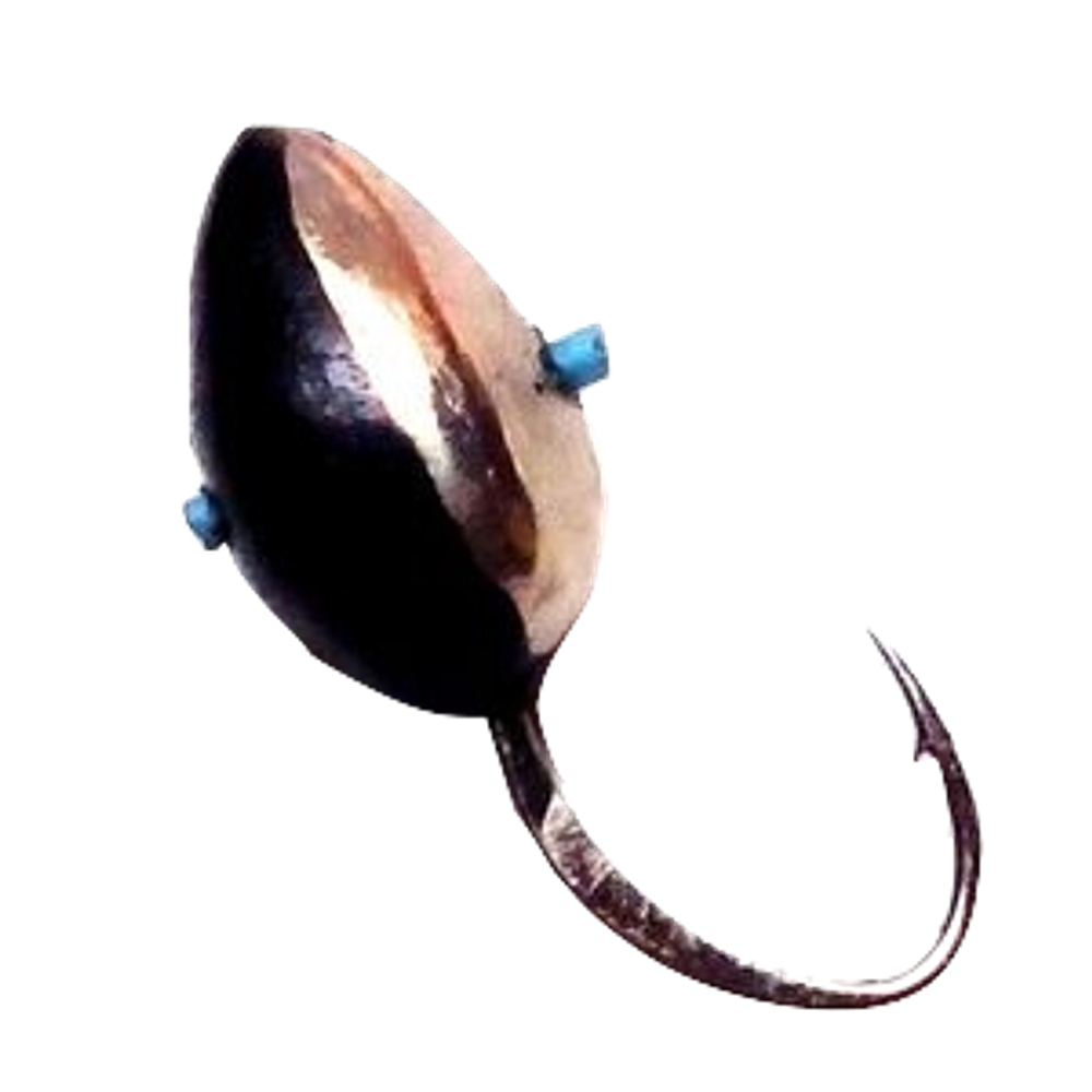 Мормышка Одинцова Чёрная+Серебро