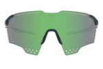 Спортивные очки HILX Gladiator (L) / Shiny Crystal Dark Green / Road Bike Lens