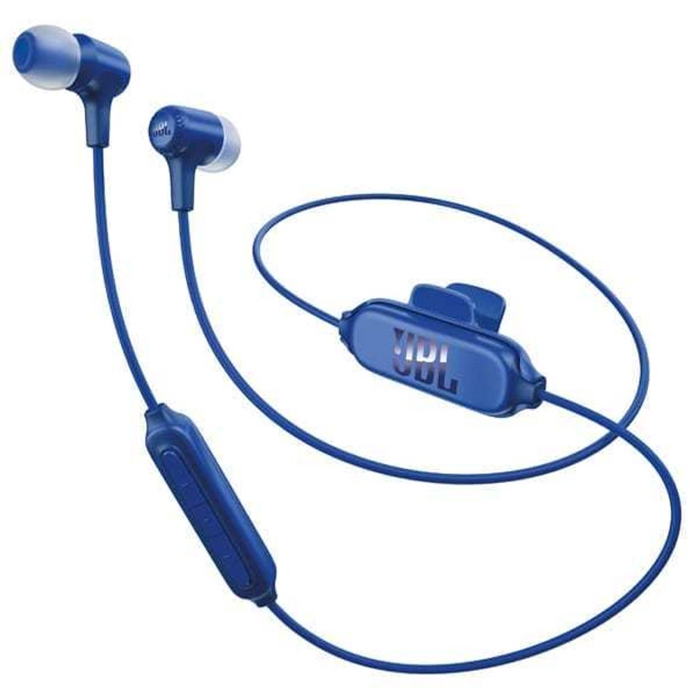 Беспроводные наушники JBL E25BT Blue, внутриканальные