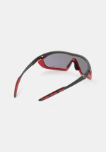Спортивные очки 720armour Analog Pro / Matte Dark Grey / Matte Carmine Gasket / Smoke Full Blue White Lens