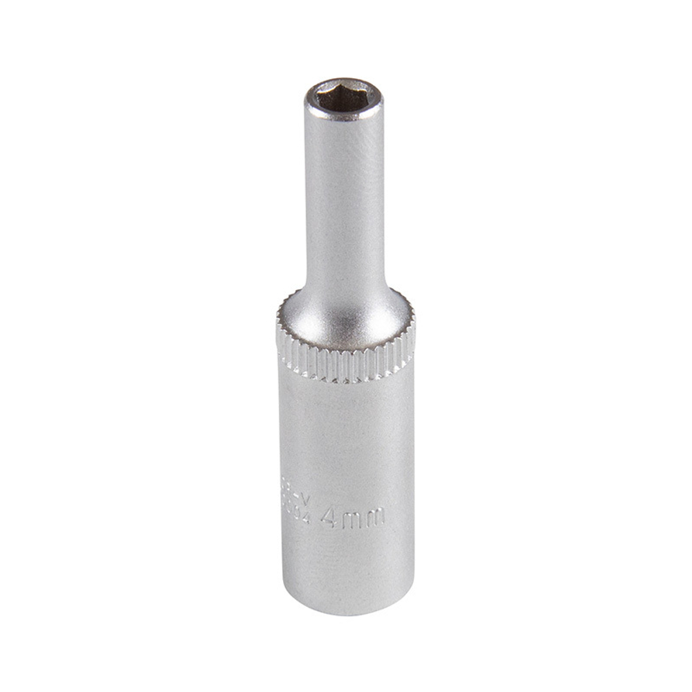 AFFIX (AF00120004) Головка торцевая глубокая шестигранная 1/4", 4 мм