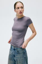 Облегающая футболка из микрофибры - H&M