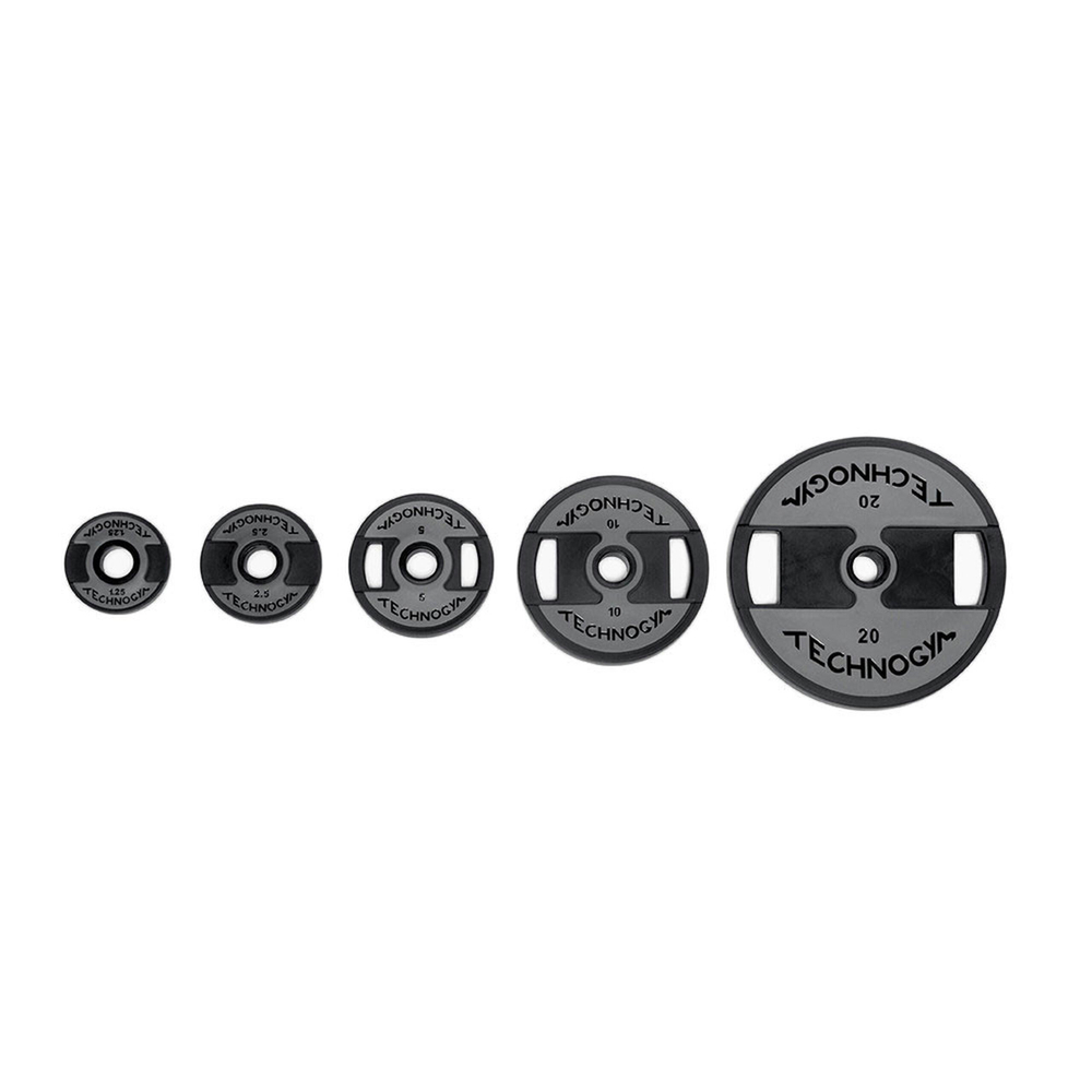 Набор дисков Technogym SET URETHANE ENCASED NEW DISKS 50 MM (KG 1,25-20)