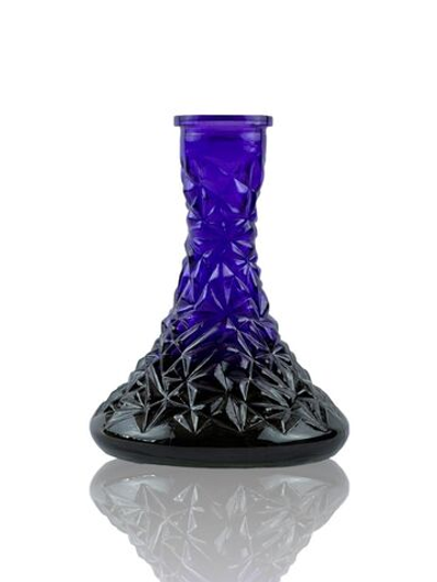 Колба для кальяна hookawell E.CrystaL "Black-PurplE" (Черно-фиолетовая)
