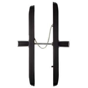 Ручки на планке электронные APECS Smart HPE-8001-BLM (TTlock,WiFi,FP) черный матовый