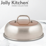 Мантоварка-пароварка Jolly Kitchen три яруса, диаметр 32 см, нержавеющая сталь