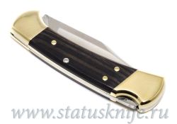 Нож BUCK 0112BRSA 112 RANGER DYMONDWOOD/BRASS AUTO KNIFEфотография - 8