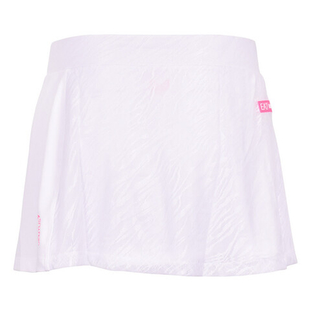 Теннисная юбка EA7 Woman Jersey Miniskirt - белый