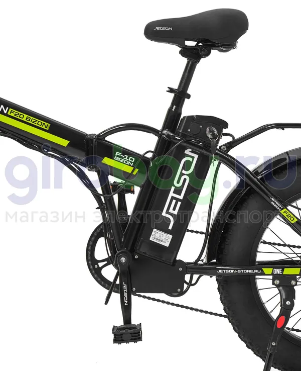 Электровелосипед Jetson F20 BIZON MAX (48V/25Ah) - Чёрный фото №11