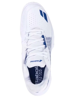 Теннисные кроссовки Babolat Propulse Storm All Court Wide - white/dark blue