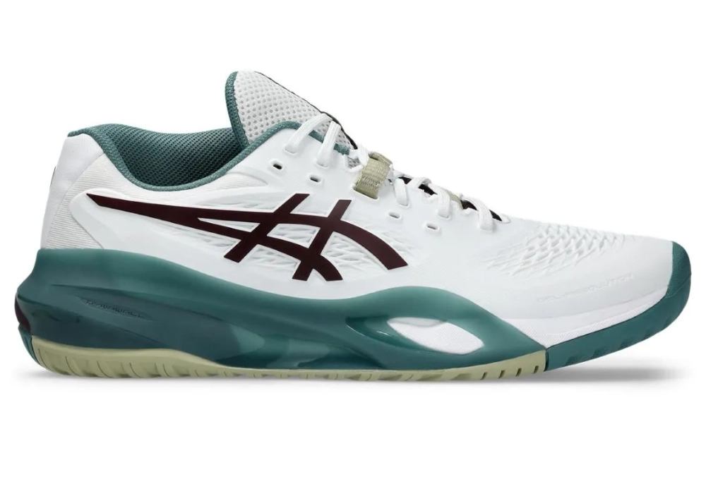 Теннисные кроссовки Asics Gel-Resolution X - white/dark aubergine