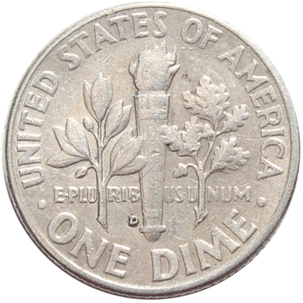 1 дайм (10 центов) 1963. США (D) VF