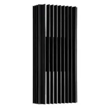 Настенный уличный светильник 16W 4000K 4297-2W черный Strudel Favourite