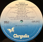 Pat Benatar - Tropico (Канада 1979г.)