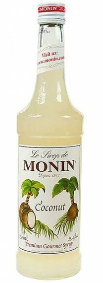 sirop MONIN L'Artiste "Coconut" 700 ml