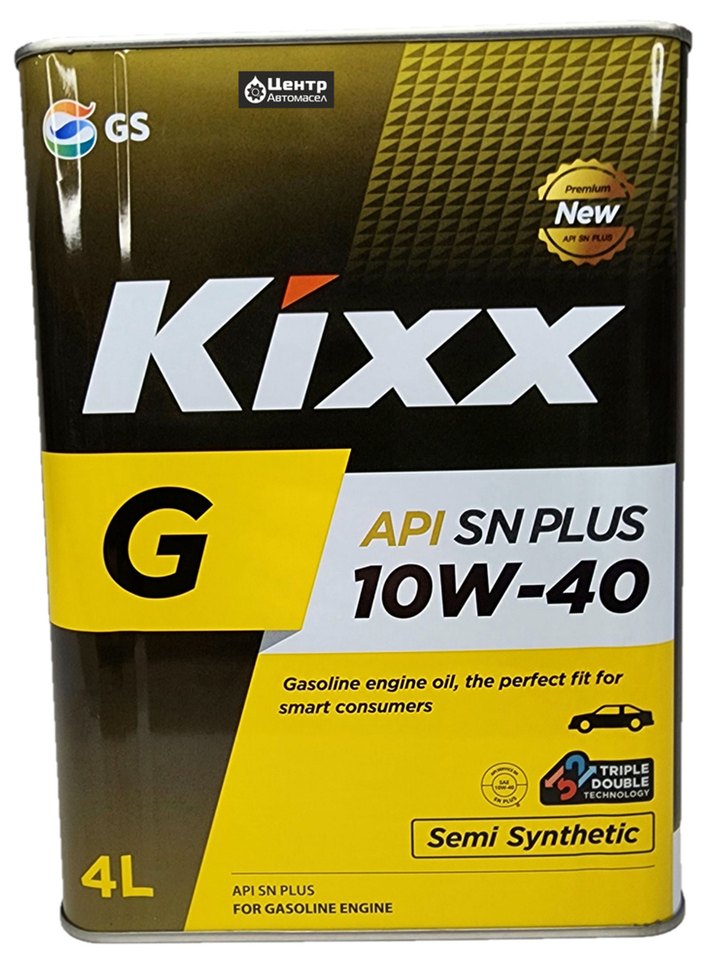 Масло моторное KIXX GX5 SN Plus 10W-40 полусинтетическое 4 л L210944TR1