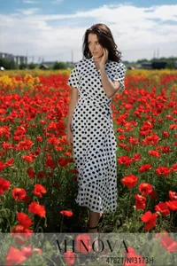 Платье 3173Н-Белый Minova