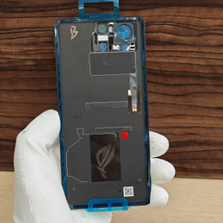 Задняя крышка для ASUS ROG Phone 8 Original (заднее стекло) цвет: Чёрный