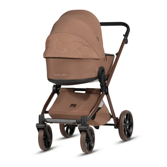 Коляска 3 в 1 Tutis Mio 3+ Limited Edition Hoopoe Brown